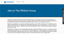 Desktop Screenshot of jobs.offshoregroup.com