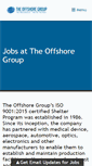Mobile Screenshot of jobs.offshoregroup.com